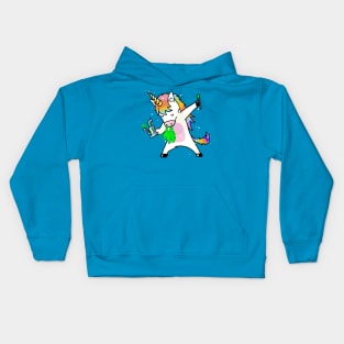 Dabbing Unicorn Dabbing Kids Hoodie